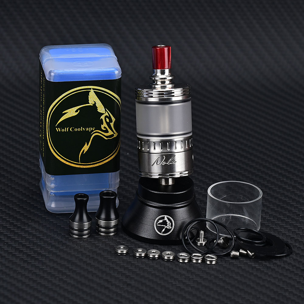 Vaping Air - Wolfcoolvape NOLA RTA Atomizzatore Ricostruibile 3.2ml