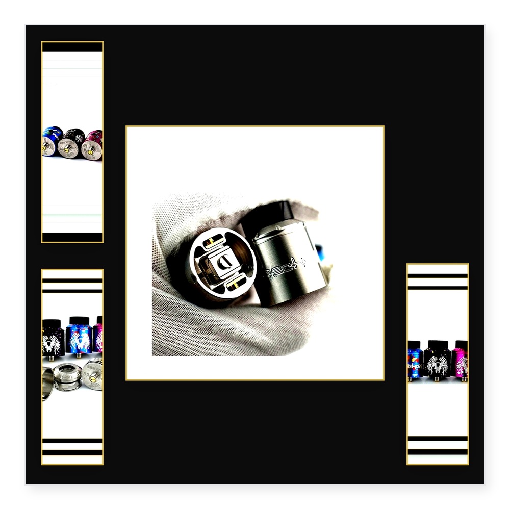 Vape Coil Replacement - Wolfcoolvape Reckoning RDA 25mm - Design
