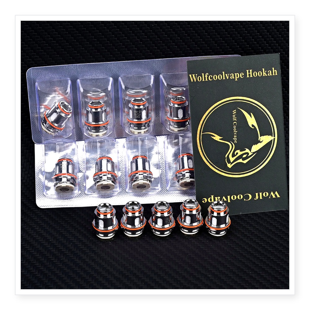 Vape Coil Replacement - Coils di Ricambio per Serbatoio Zeus