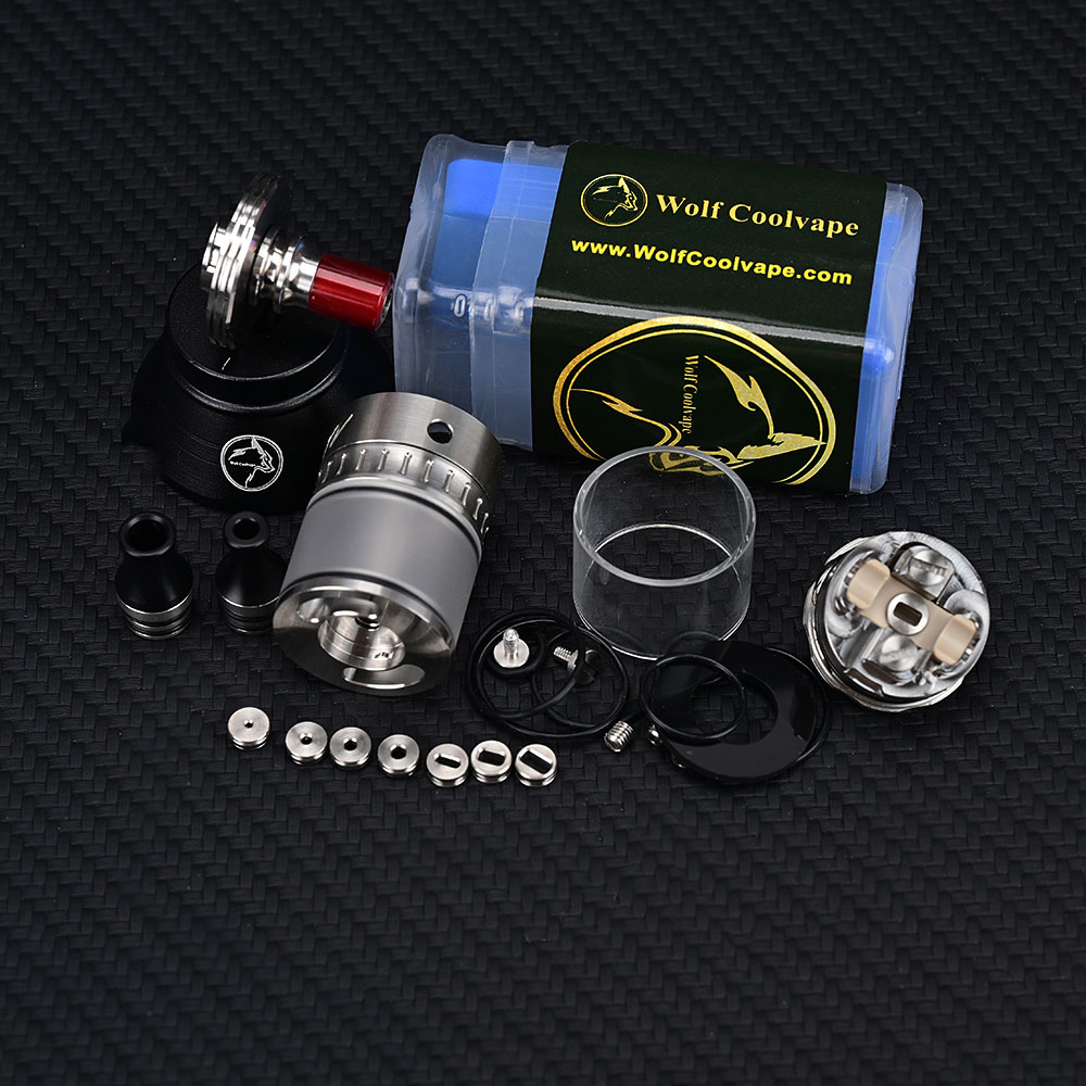 Wolfcoolvape NOLA RTA Atomizza - Vaping Air recensione e prezzo
