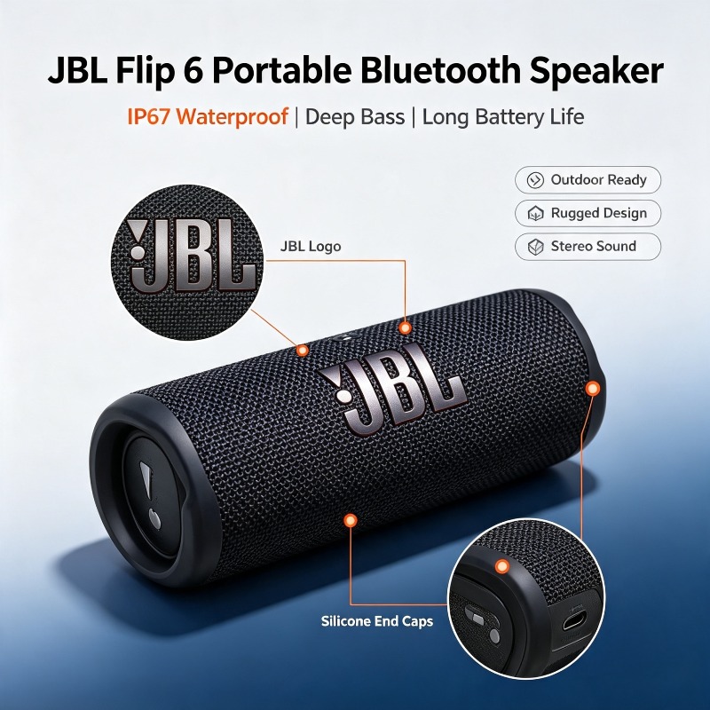 JBL Flip 6 Subwoofer Wireless  - Jbl Speaker Flip 6 recensione e prezzo