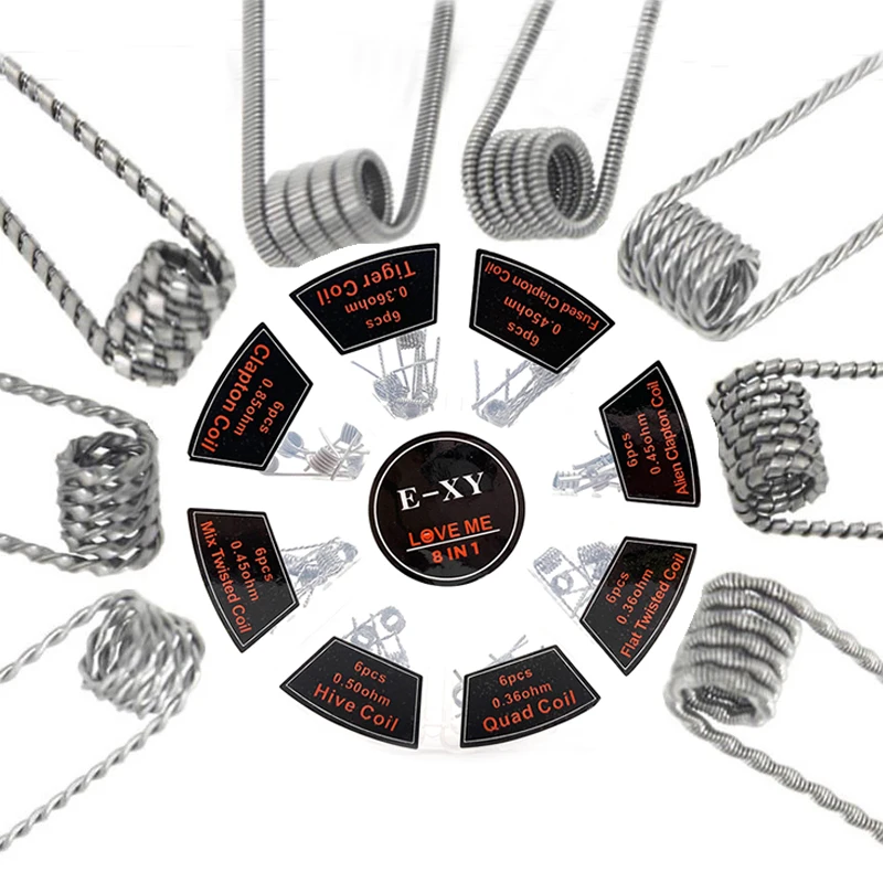 Vmiss 8 in 1 bobina prefabbric - Clapton Wire Pre Built recensione e prezzo