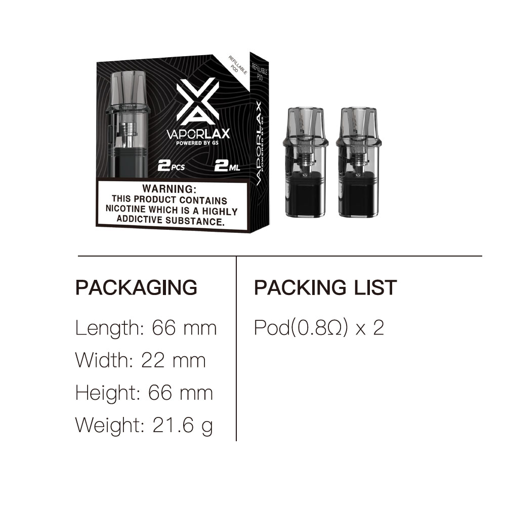 VaporLax Nano cartuccia 2ml co - Vape Coil Replacement recensione e prezzo