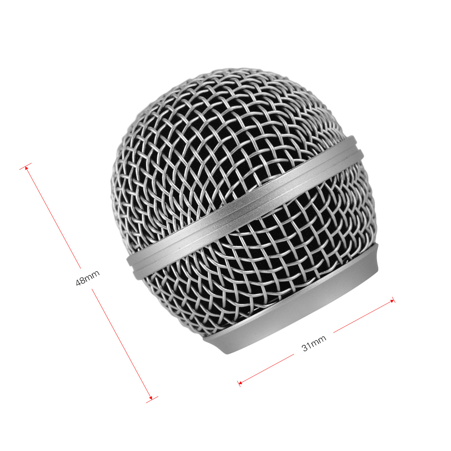 Griglia per Microfono, Testa a - Shure Mic Sm58 recensione e prezzo