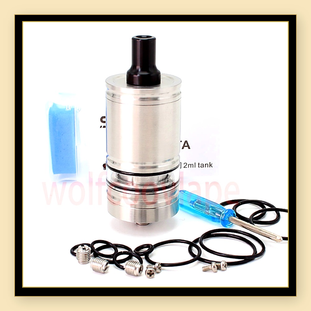 Wolfcoolvape Lindy RTA Atomizz - Vaping Air recensione e prezzo