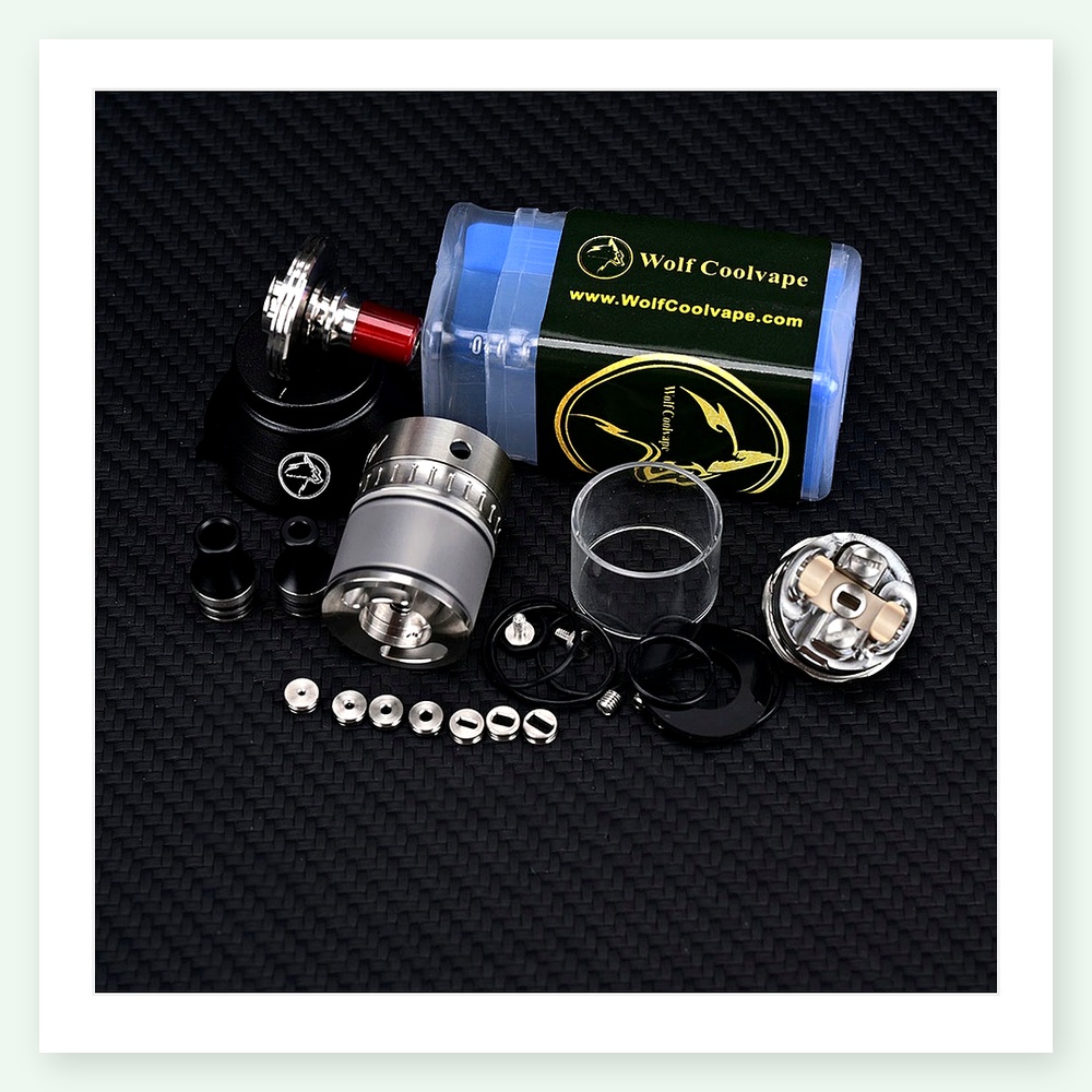 Wolfcoolvape NOLA RTA Atomizza - Vaping Air recensione e prezzo