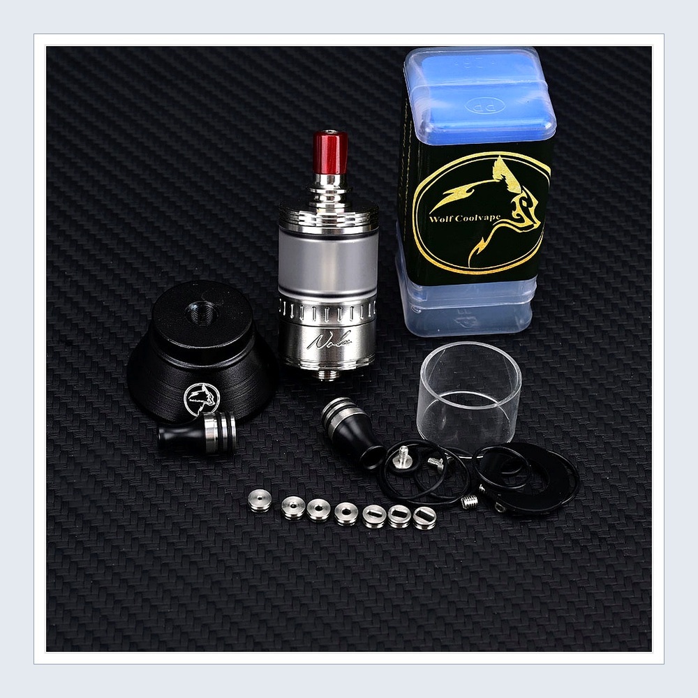 Wolfcoolvape NOLA RTA Atomizza - Vaping Air recensione e prezzo