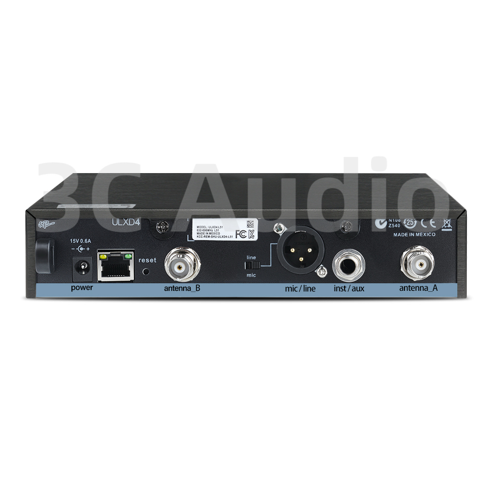 ULXD4-SLXD 500/600 MHz Microfo - Shure Mic Sm58 recensione e prezzo